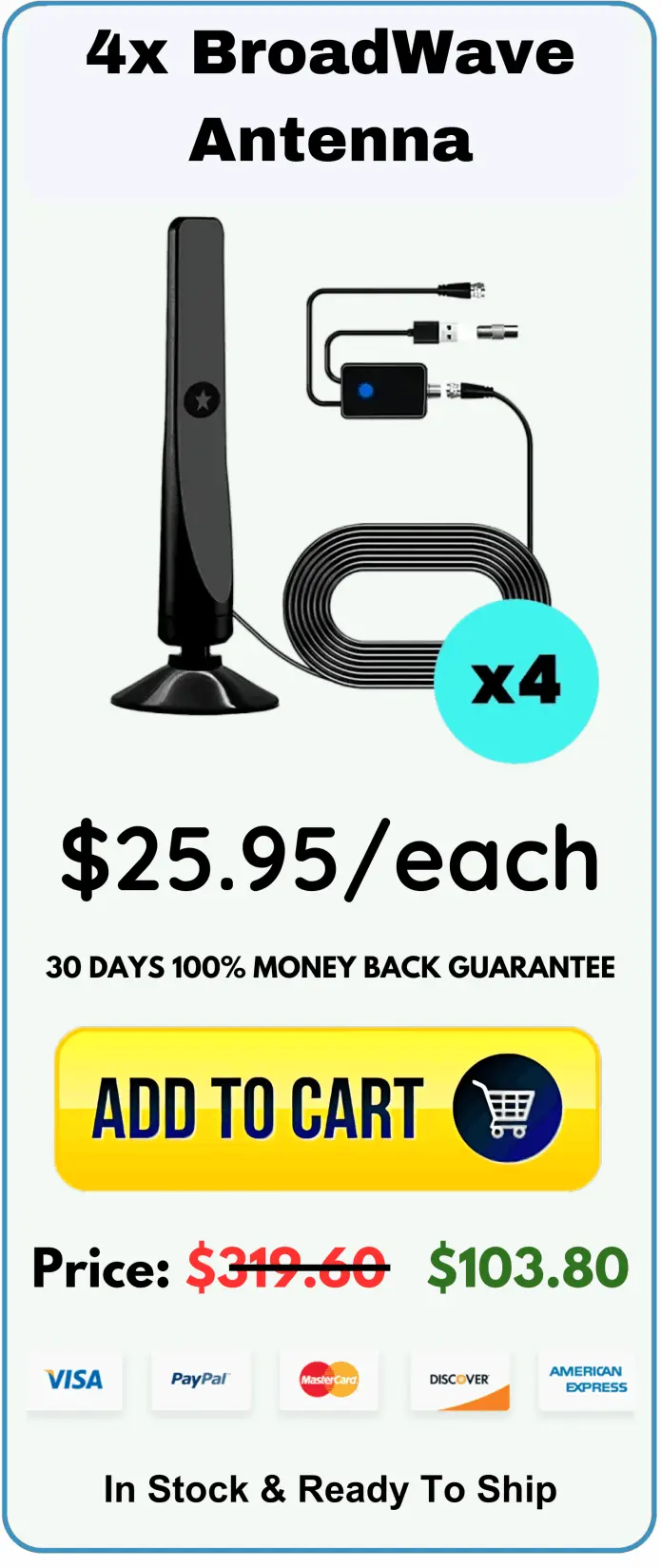 BroadWave Antenna package price 